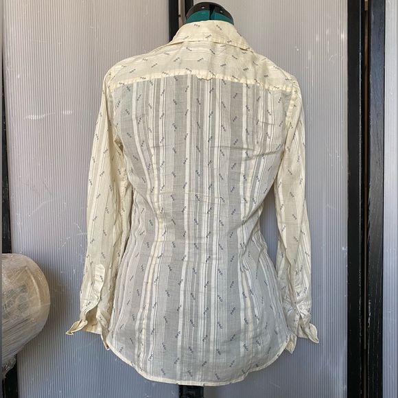 J Crew Vintage Linen Button Down XS - Picture 9 of 9